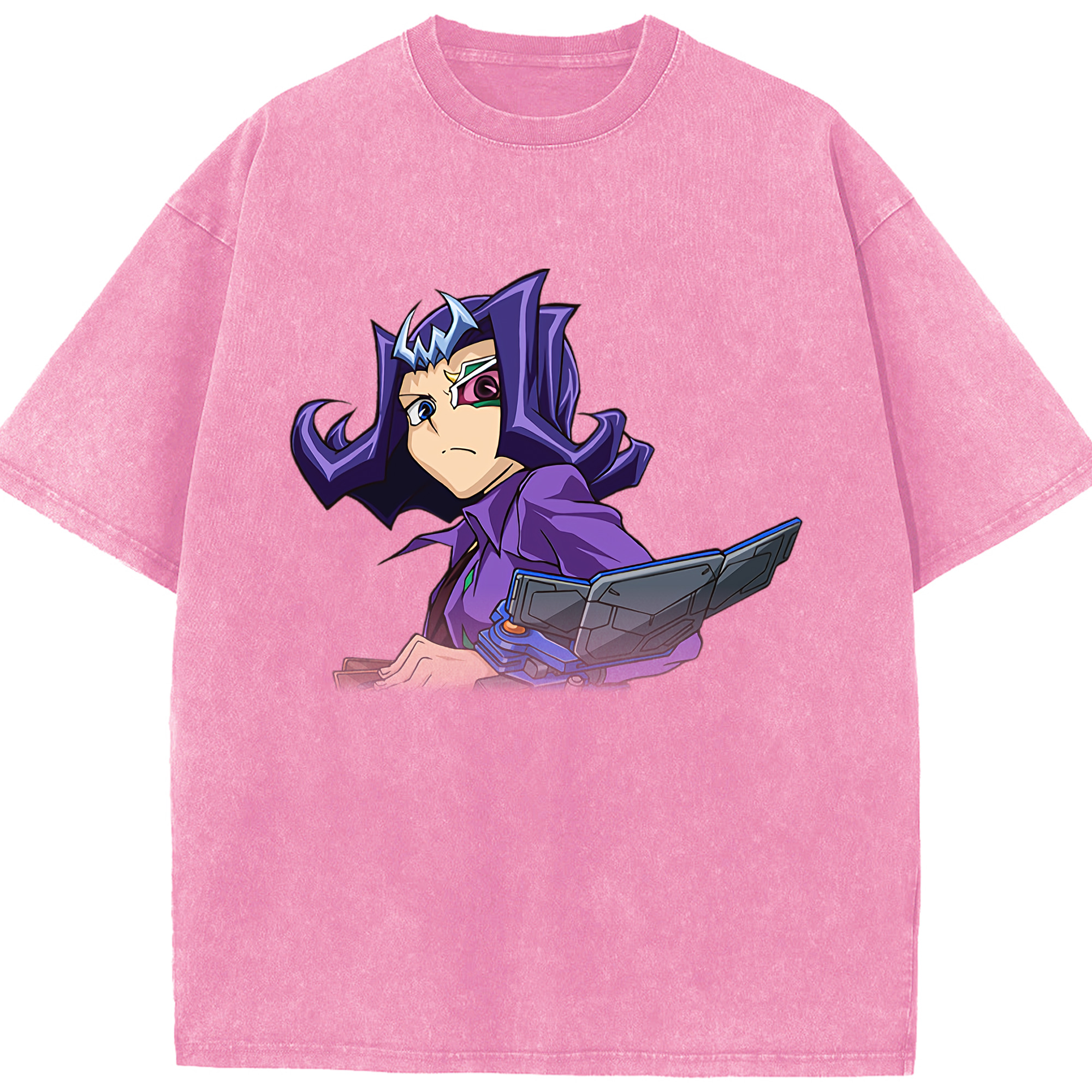 （画像用） 遊☆戯☆王 Yu-Gi-Oh! 綿100% ヴィンテージ風 半袖Tシャツ（フロントプリント）